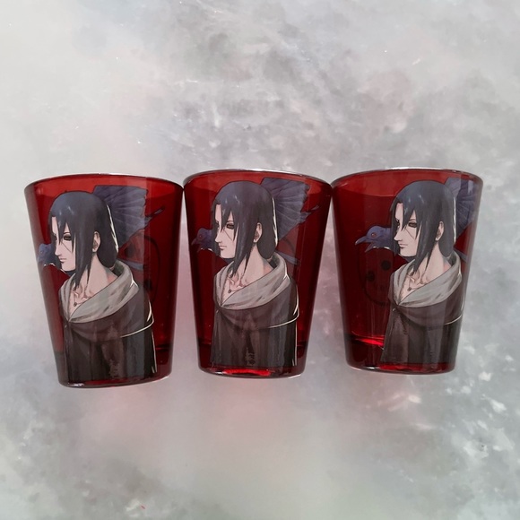Naruto Dining Itachi Uchiha Shot Glass Naruto Shippuden Collectible
